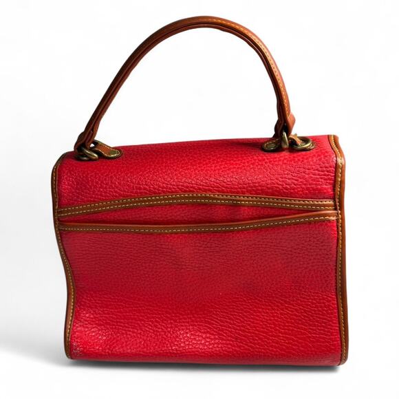 Red leather dooney bourke - Picture 4 of 8